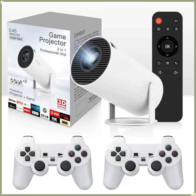 Retro Gaming With Projector - Original Portable Game Projector Retro Video