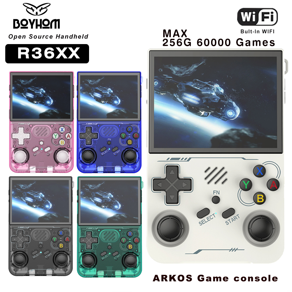 Retro Gaming Images - BOYHOM R36XX Hand-held Consoles Video Games