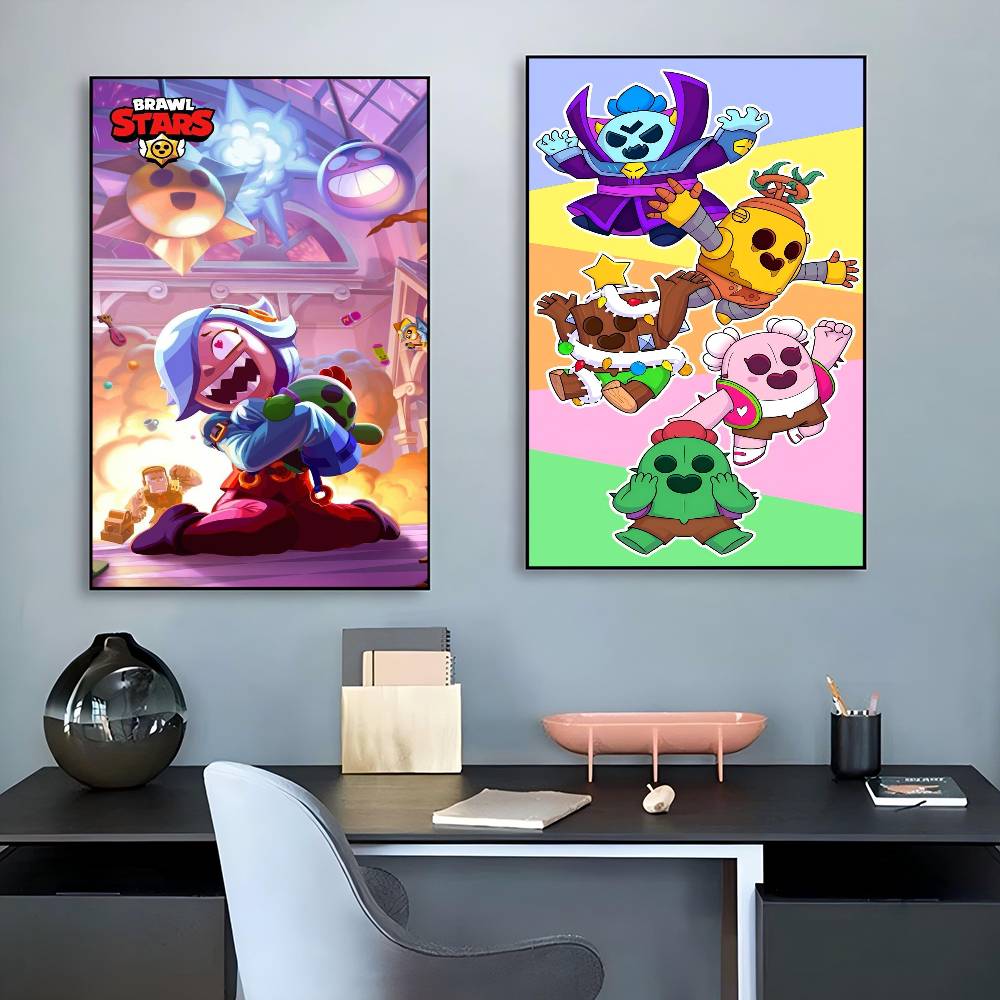 Anime Game Brawl Stars Movie S - Retro Gaming Aesthetic reseña y precio