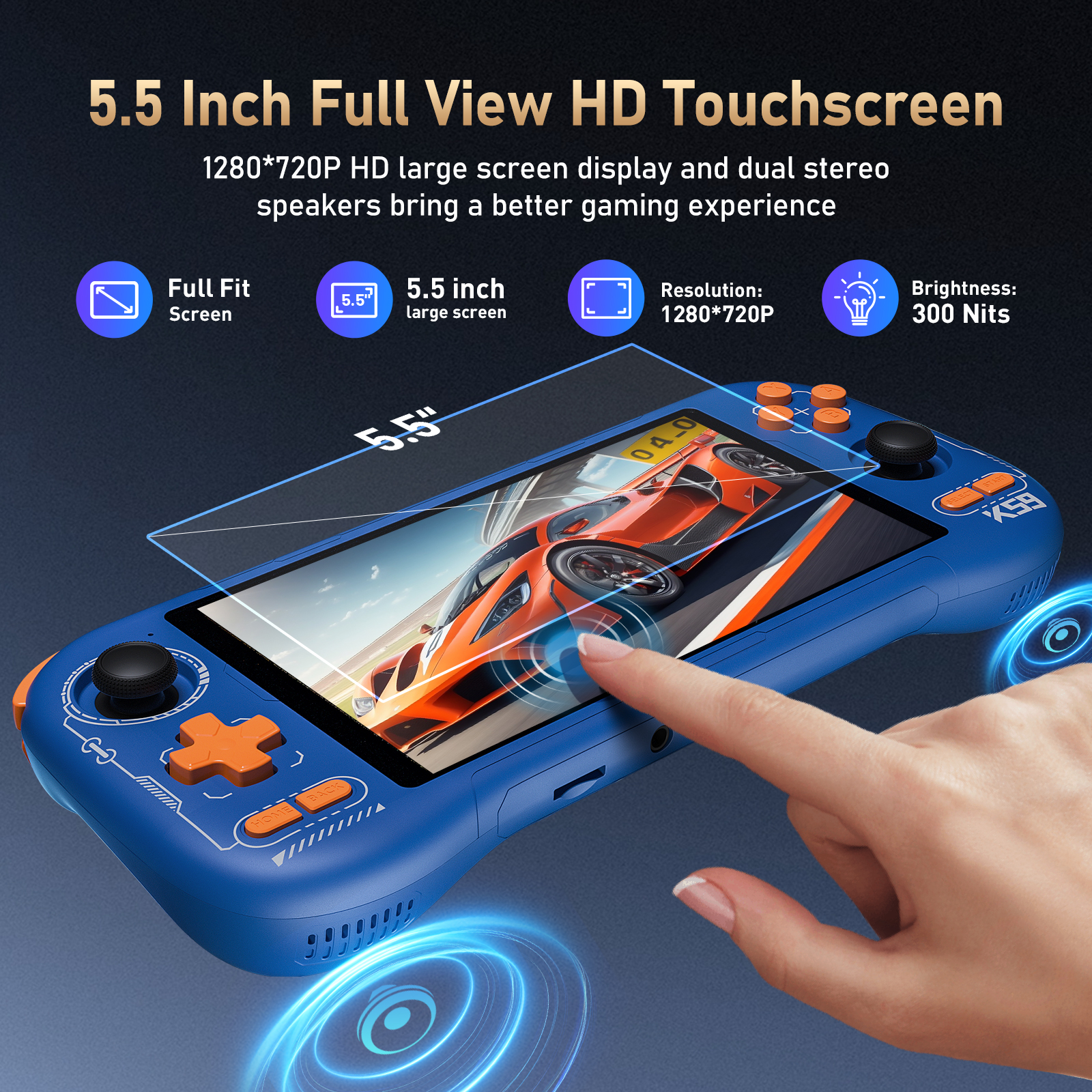 K59 Pro Android 14 Handheld Ga - Retro Gaming Mobile reseña y precio