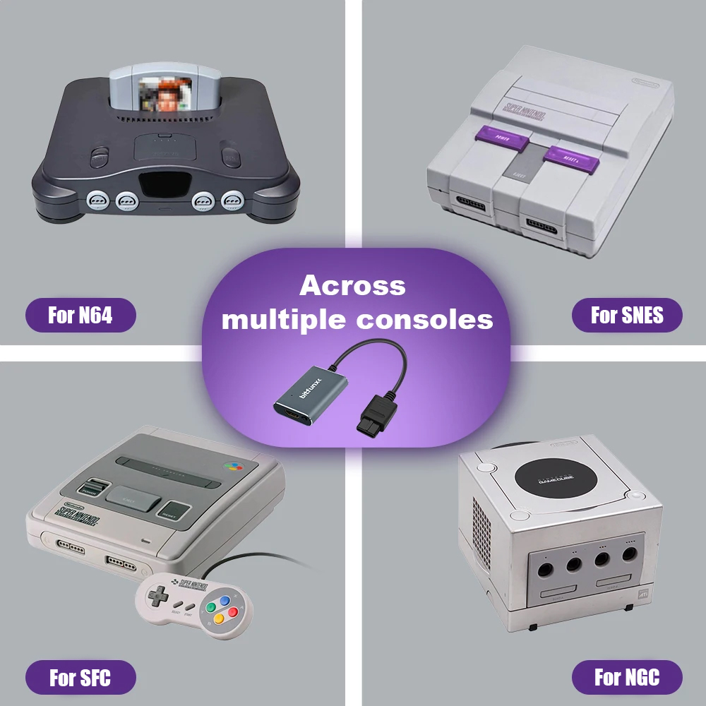 Bitfunx 720P Svideo / AV To HD - Retro Gaming Mobile reseña y precio