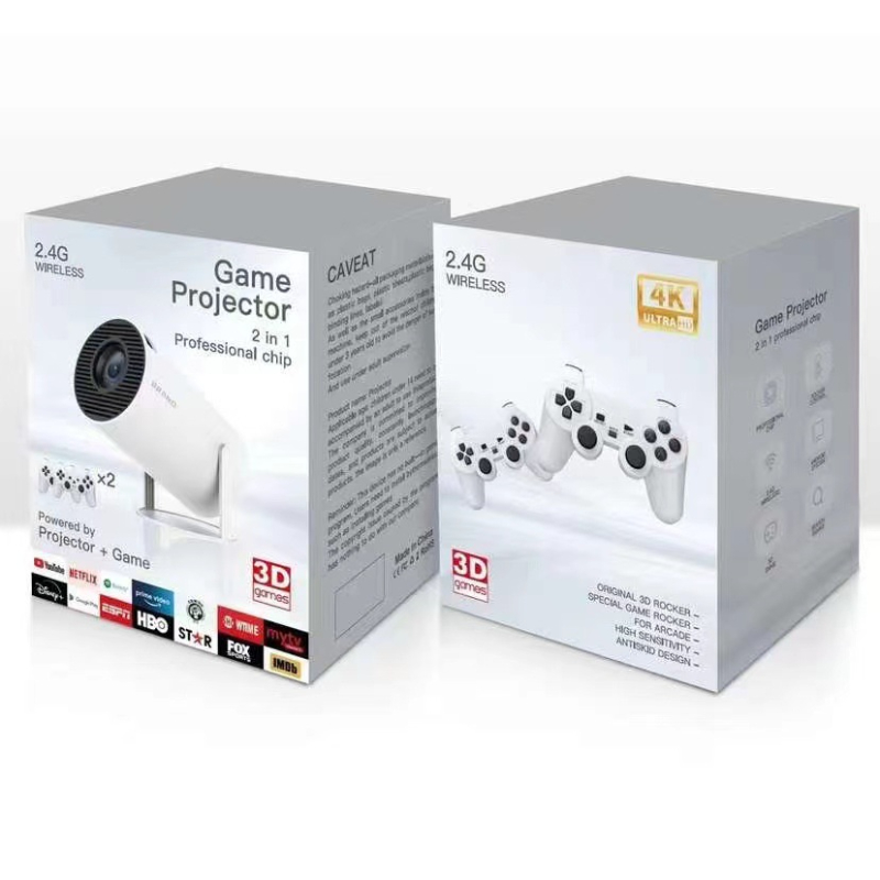 Original Portable Game Project - Retro Gaming With Projector reseña y precio