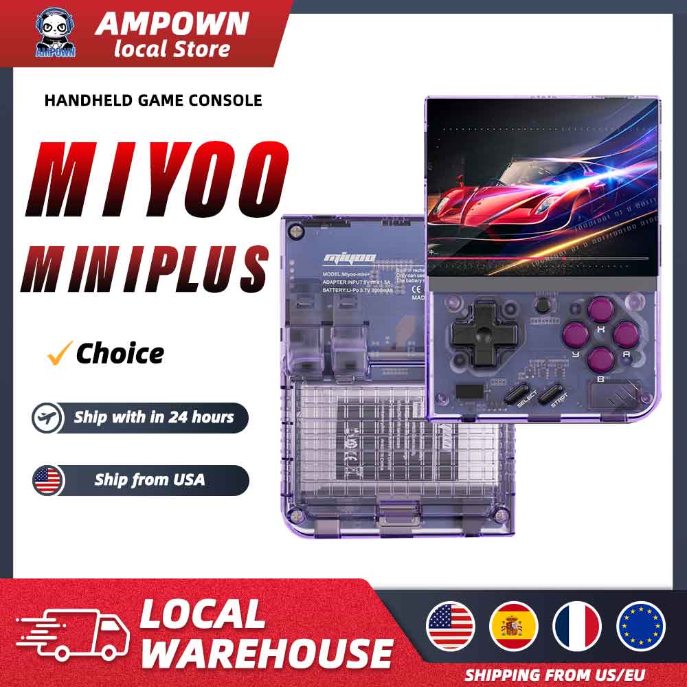 MIYOO Mini Plus Mini+ Portable - Retro Gaming Images reseña y precio