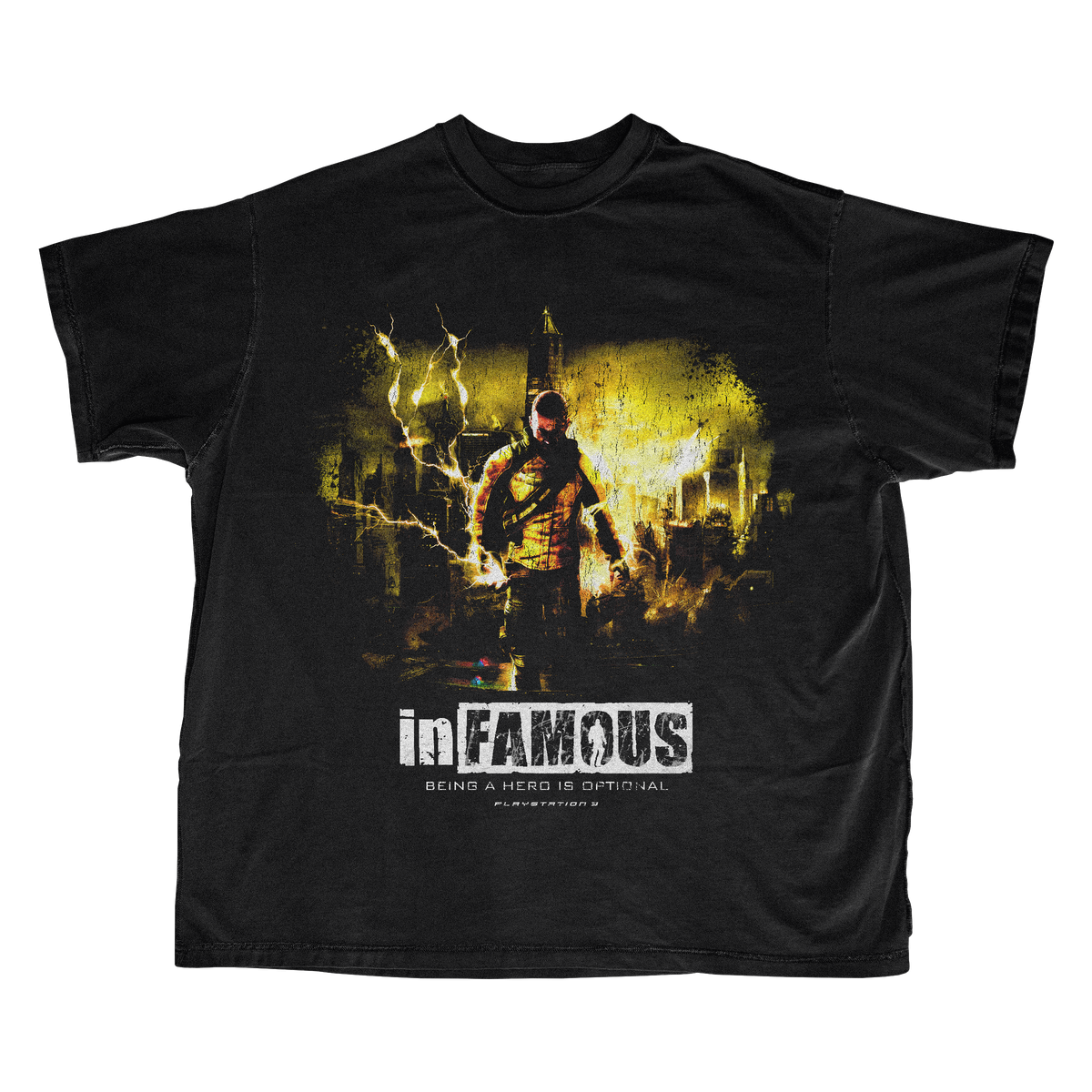InFAMOUS Cole MacGrath Retro A - Retro Gaming Aesthetic reseña y precio