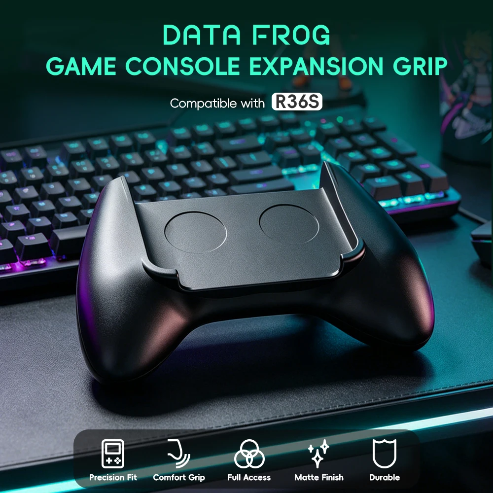 Data Frog R36S Game Grip Ergon - Retro Gaming Handheld Console reseña y precio