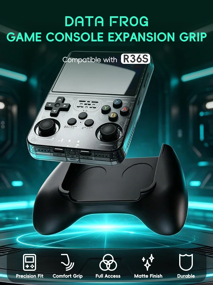 Data Frog R36S Game Grip Ergon - Retro Gaming Handheld Console reseña y precio