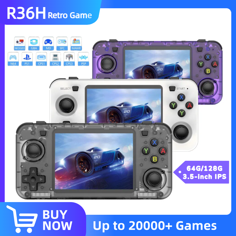 R36H Retro Handheld Video Game - Retro Gaming Images reseña y precio