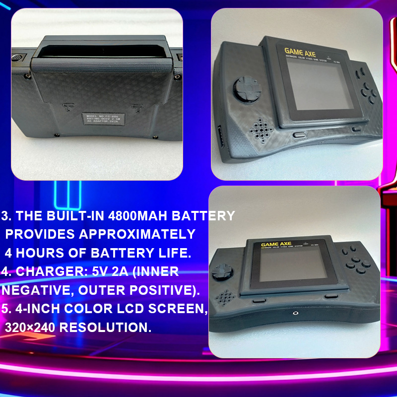 PFT Elite 4-Inch Handheld Arca - Retro Gaming Handheld Console reseña y precio