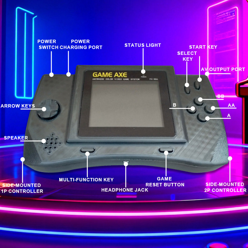 PFT Elite 4-Inch Handheld Arca - Retro Gaming Handheld Console reseña y precio