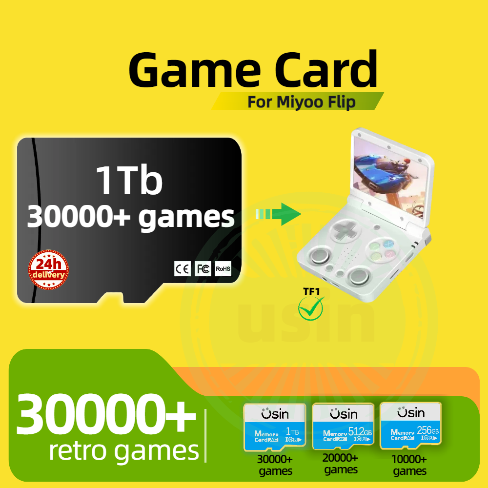 Game Card For Miyoo Flip 30000 - Retro Gaming Handheld Console reseña y precio