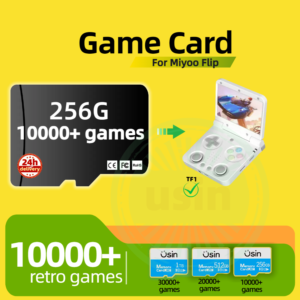 Game Card For Miyoo Flip 30000 - Retro Gaming Handheld Console reseña y precio