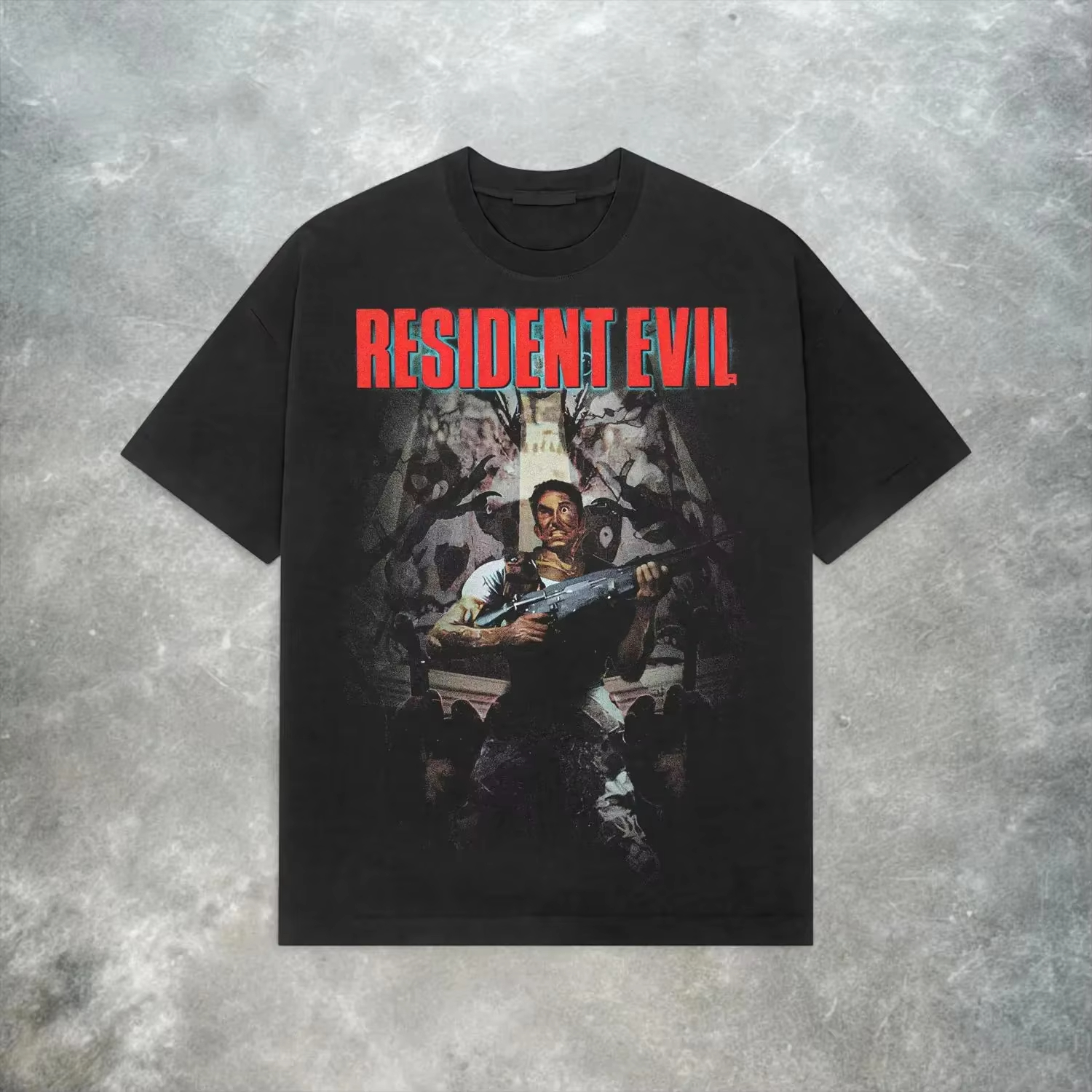 Resident Evil T-shirt_ Y2K Ret - Retro Gaming Aesthetic reseña y precio