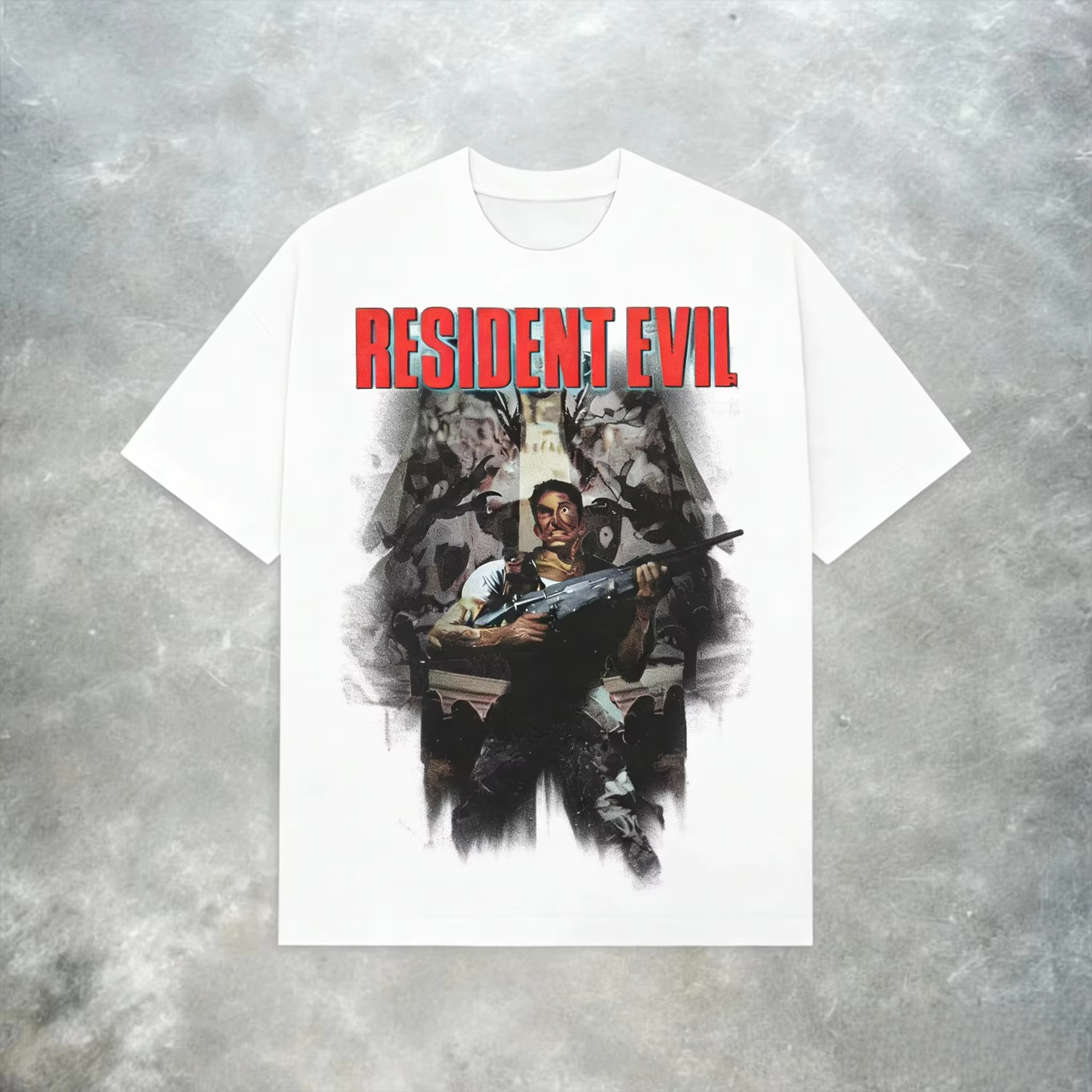 Resident Evil T-shirt_ Y2K Ret - Retro Gaming Aesthetic reseña y precio