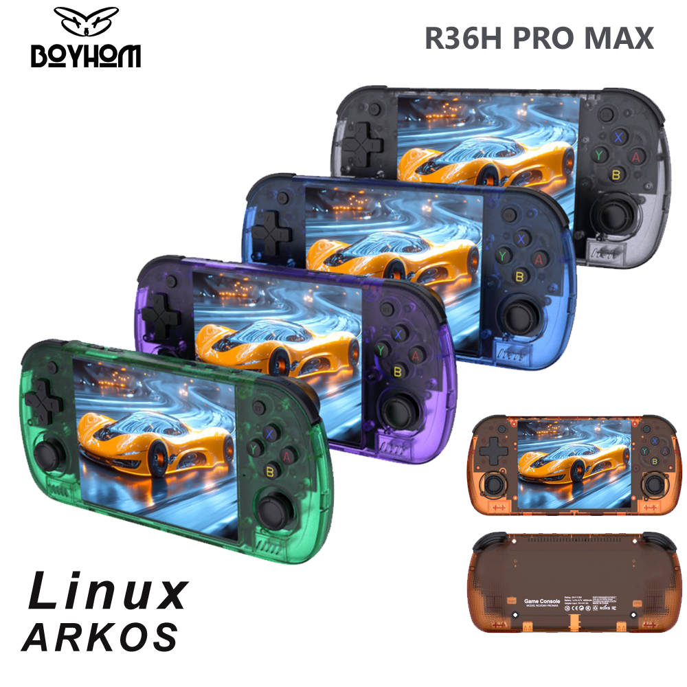 BOYHOM R36H PRO Retro Handheld - Retro Gaming Images reseña y precio