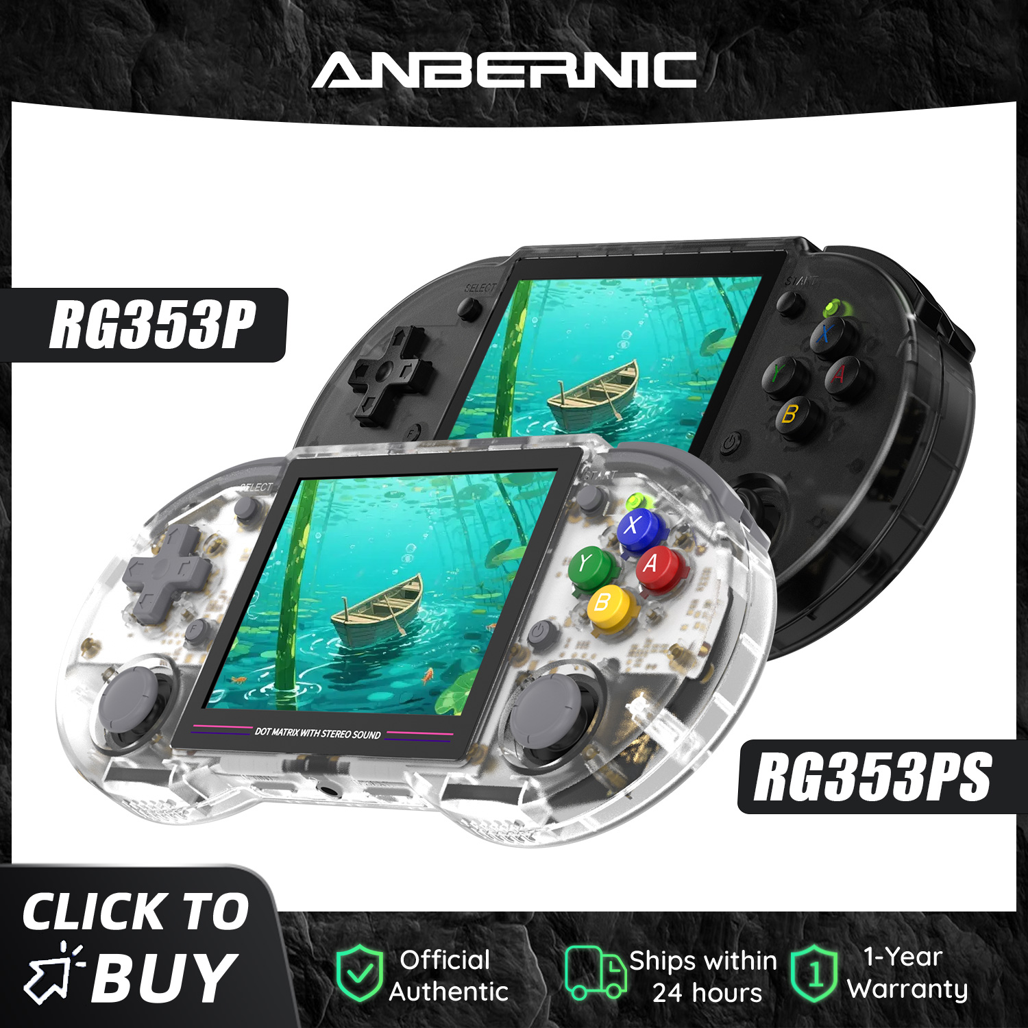Anbernic  RG353P RG353PS 64 Bi - Retro Gaming Mobile reseña y precio