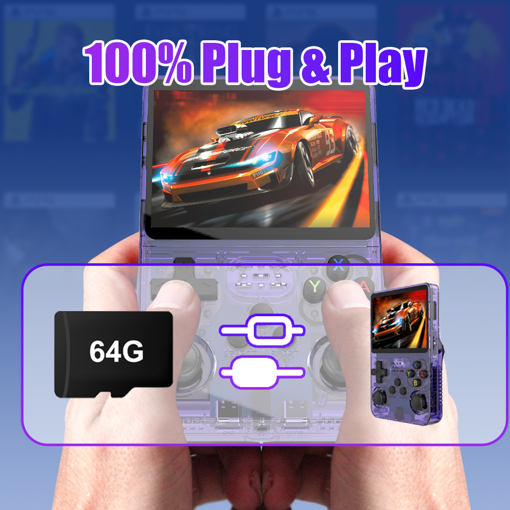 64G Game TF Card for R36S Vide - Retro Gaming Handheld Console reseña y precio