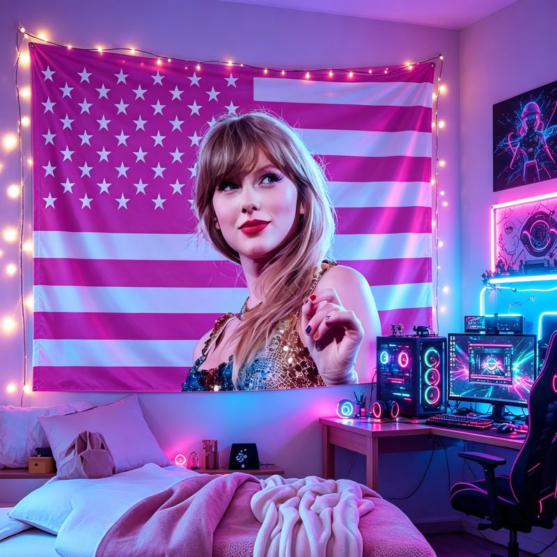 VIKAMA American Flag Female Si - Retro Gaming Aesthetic reseña y precio