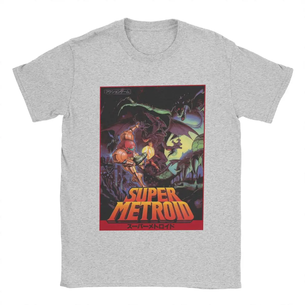 2025 New Super Metroid T-Shirt - Retro Gaming Aesthetic reseña y precio