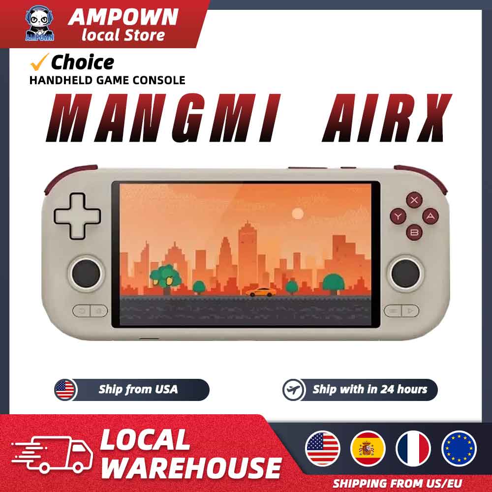 AMPOWN MANGMI AIR X Handheld G - Retro Gaming Handheld Console reseña y precio