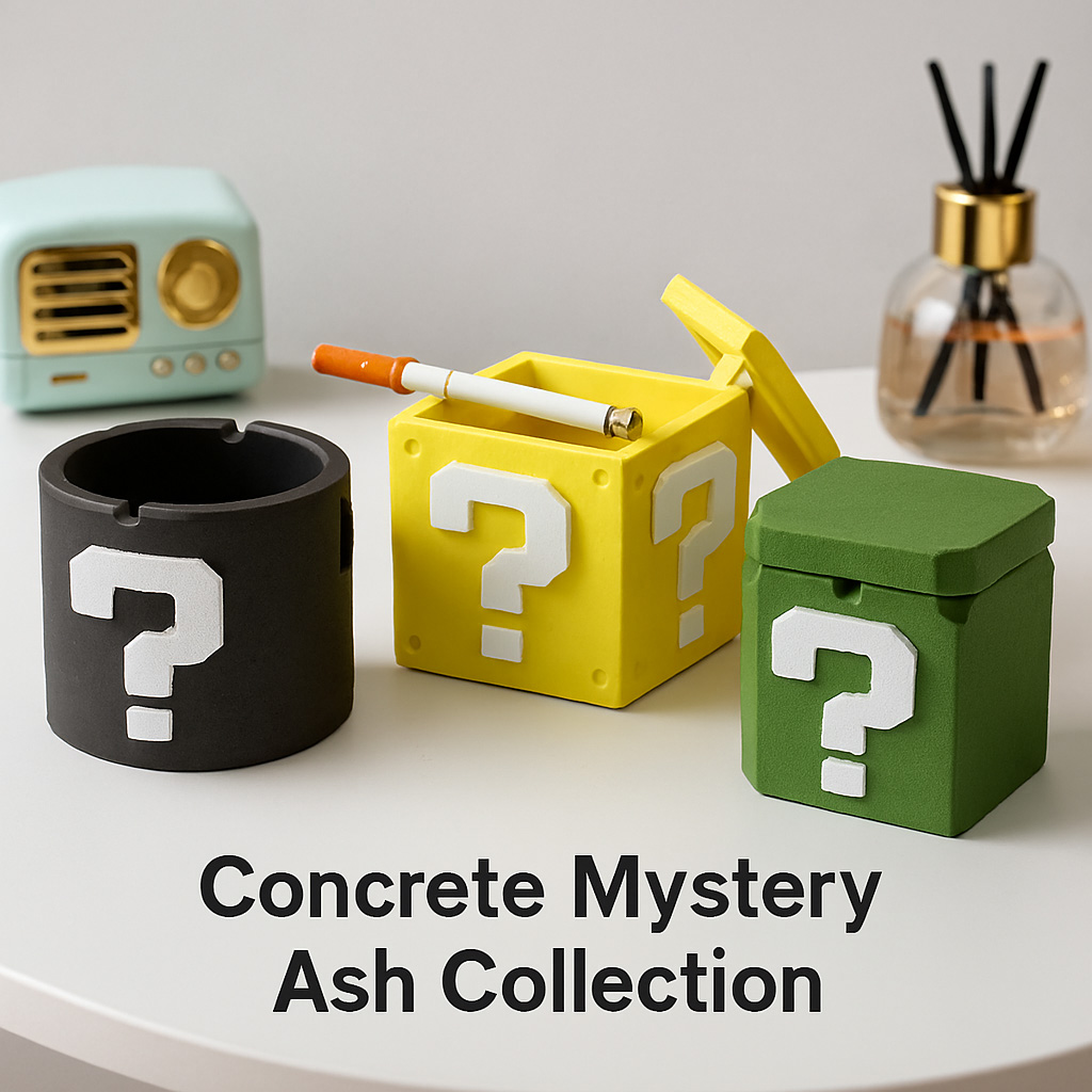 Concrete Mystery Question Mark - Retro Gaming Questions reseña y precio