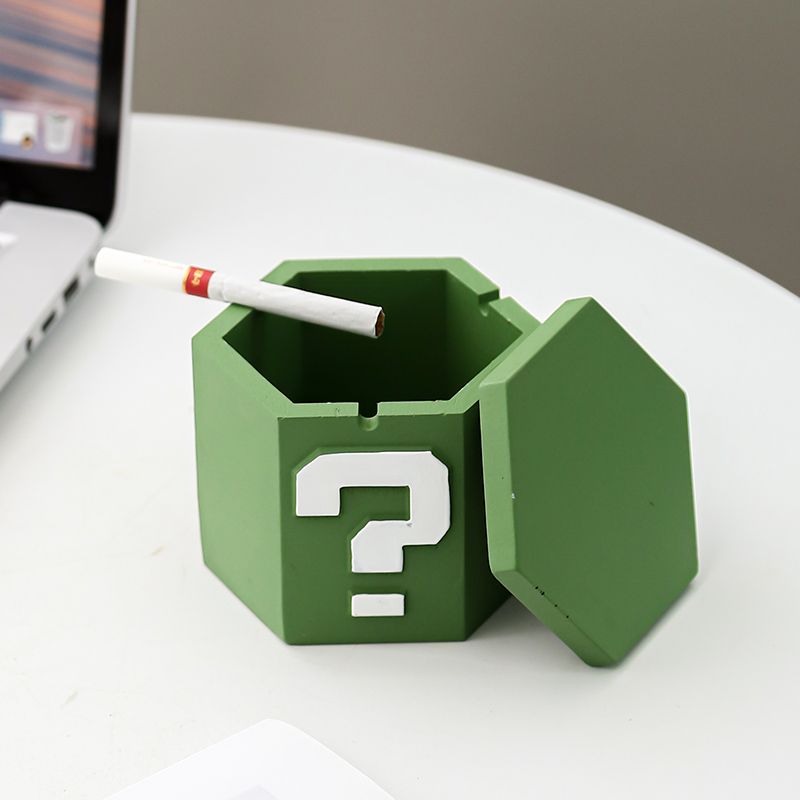 Concrete Mystery Question Mark - Retro Gaming Questions reseña y precio