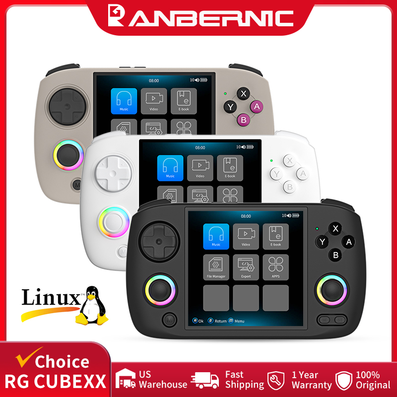 ANBERNIC RG CubeXX Handheld Ga - Retro Gaming Images reseña y precio