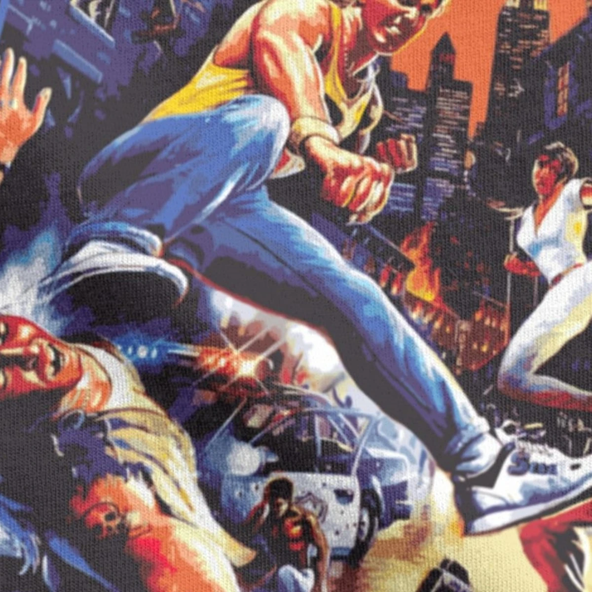 Men Streets Of Rage T Shirts R - Retro Gaming Aesthetic reseña y precio