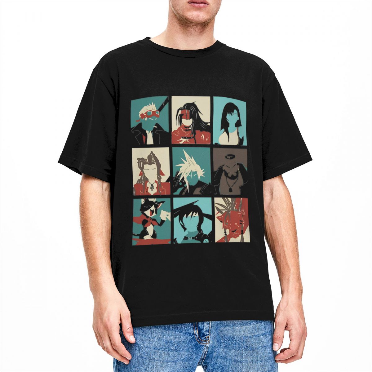Fantasy Final 7 T-Shirt Mens G - Retro Gaming Aesthetic reseña y precio