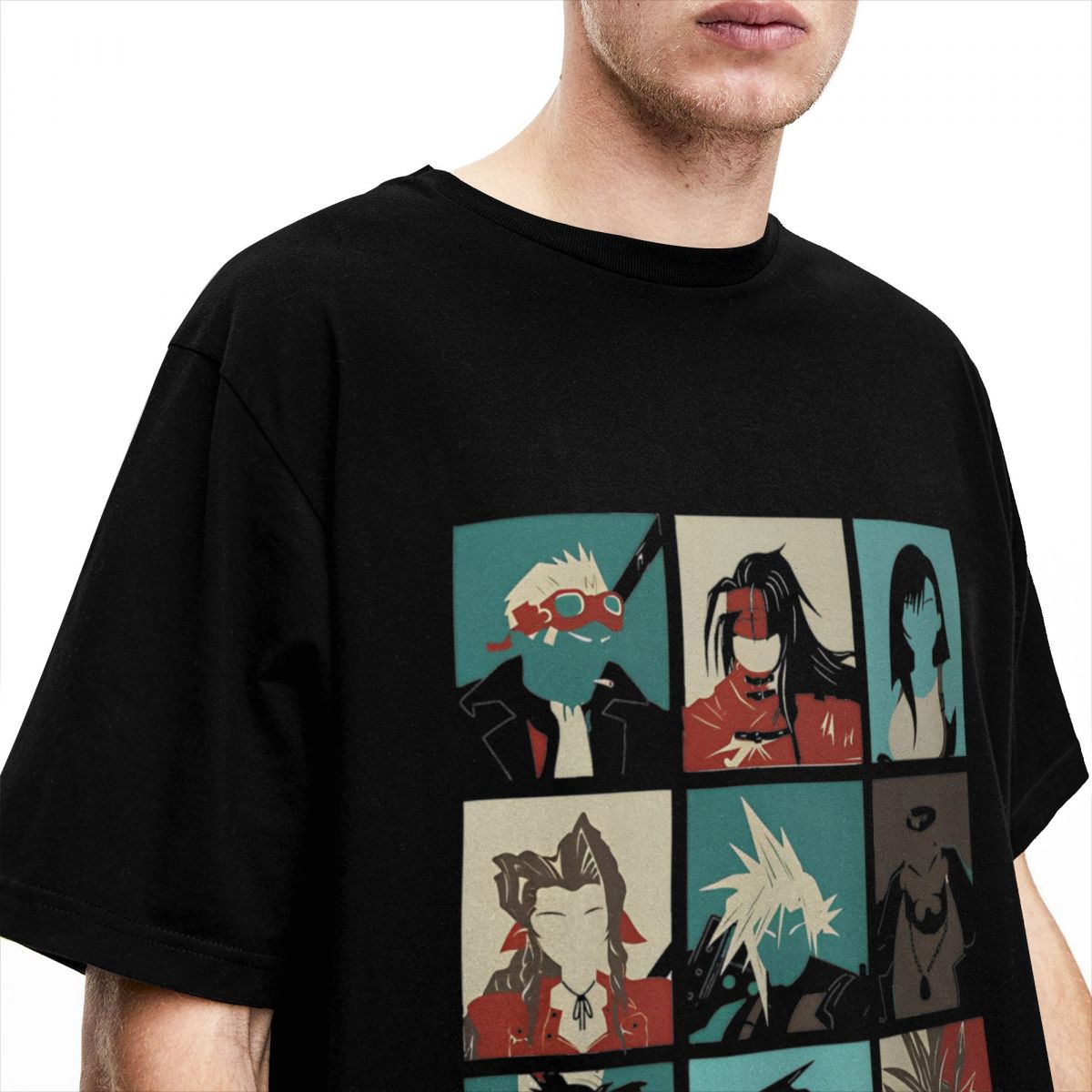 Fantasy Final 7 T-Shirt Mens G - Retro Gaming Aesthetic reseña y precio