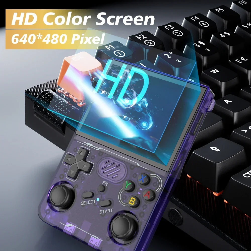 BOYHOM R36XX Hand-held Console - Retro Gaming Images reseña y precio